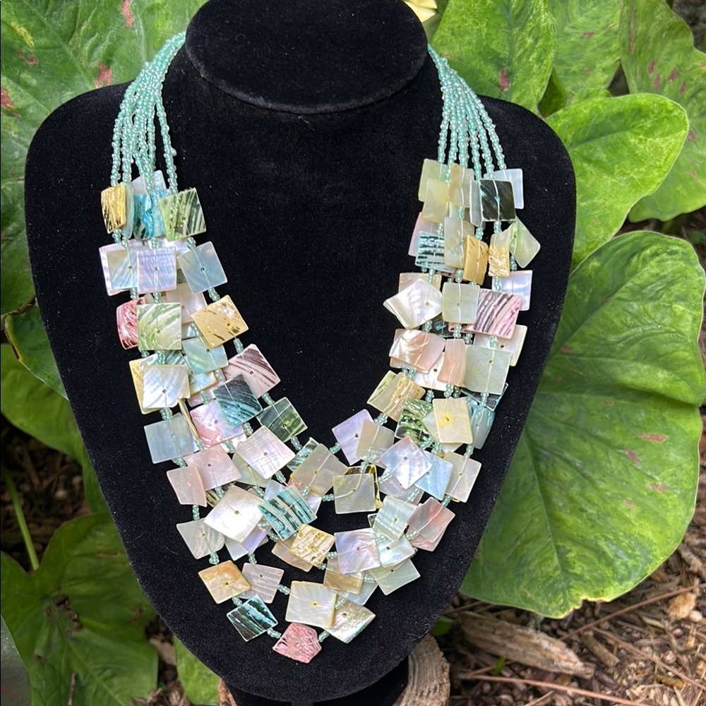 Multicolor Shell Necklace